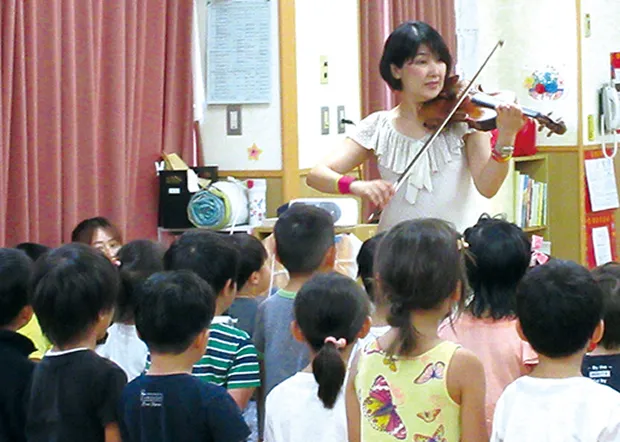 子どもの芸術体験（楽器）