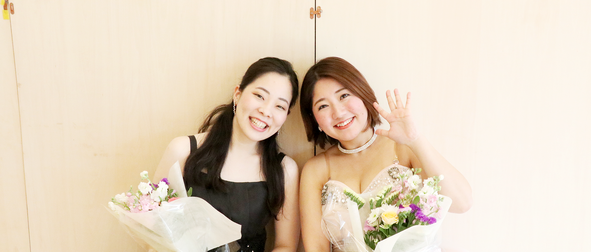 渋谷茉南さん 川邊由布子さん
