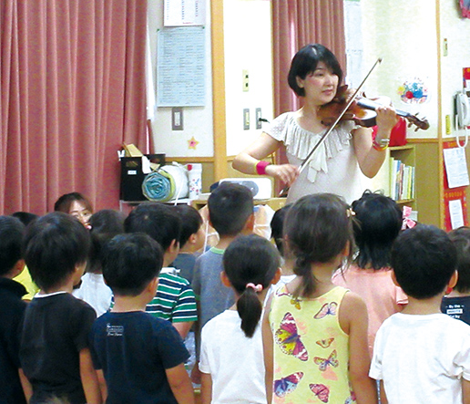 子どもの芸術体験（楽器）