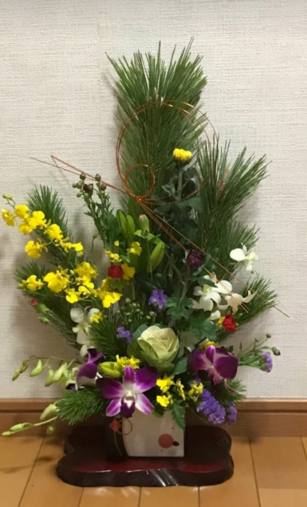 アルテベル(堺市立美原文化会館)文化講座受講生募集 「お正月用フラワーアレンジメント」