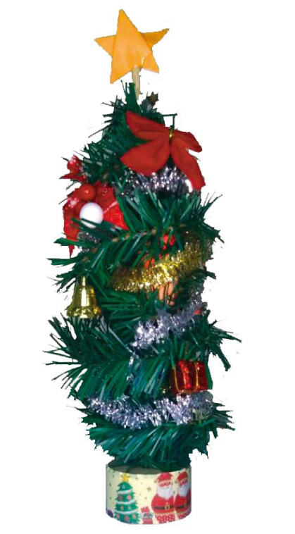 こどもの工作　クリスマスツリー作り　栂文化会館文化講座【令和7年度】