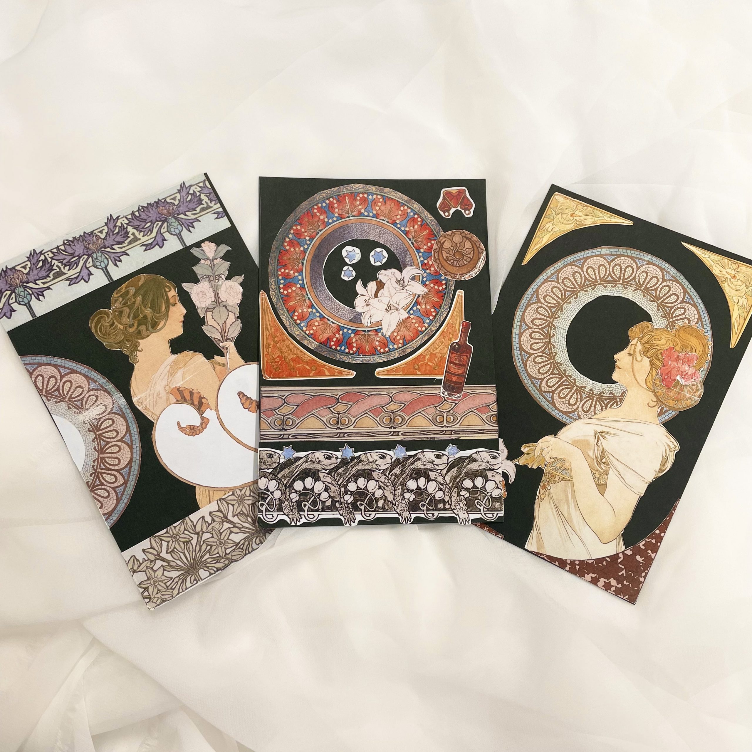 企画展 関連イベント ワークショップ「ミュシャのデザインカードをつくろう」