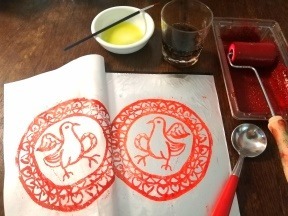 【中止】ワークショップ　キッチンリトグラフ