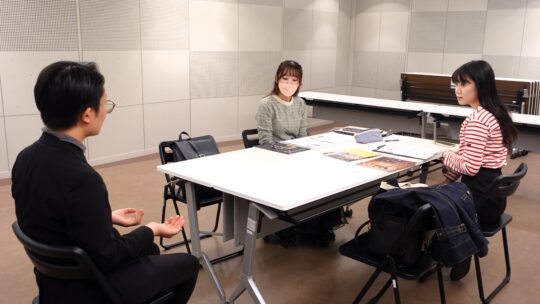 定例ミーティング　チラシ作戦会議