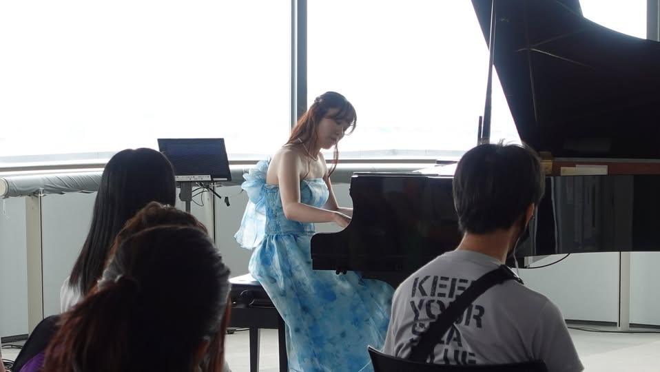 VIEW21コンサートに出演 ‐ 山口珠奈さん（ピアノ）