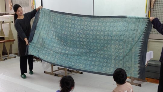 インド伝統技法・ブロックプリントに挑戦！