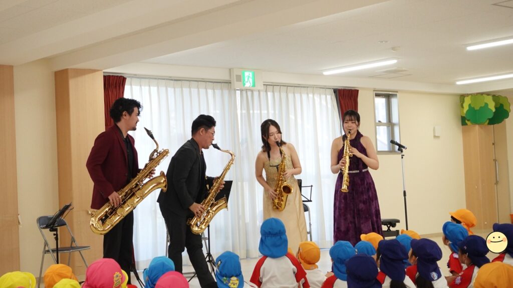 サクソフォン四重奏の響き