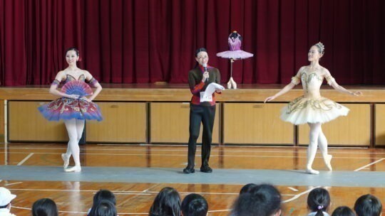 バレエダンサーに触れて広がるみんなの心の世界