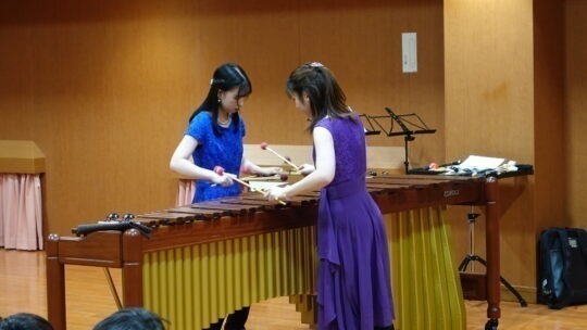 はじめましての打楽器！マリンバ♪