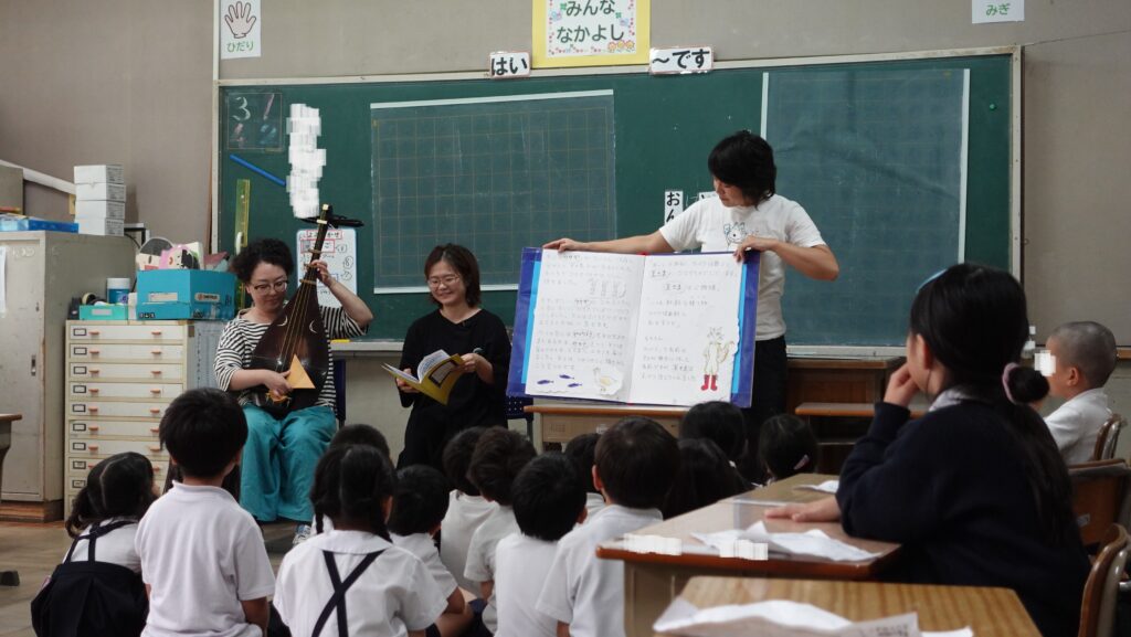 長靴をはいたネコの演劇ワークショップ