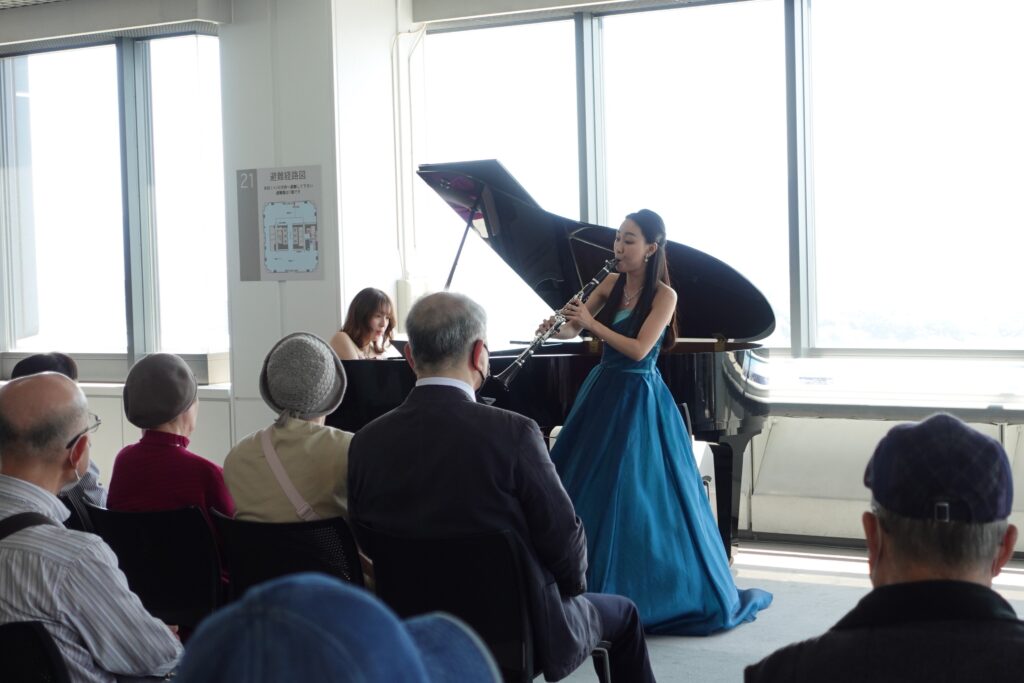 VIEW21コンサート　南方美穂さん（クラリネット）