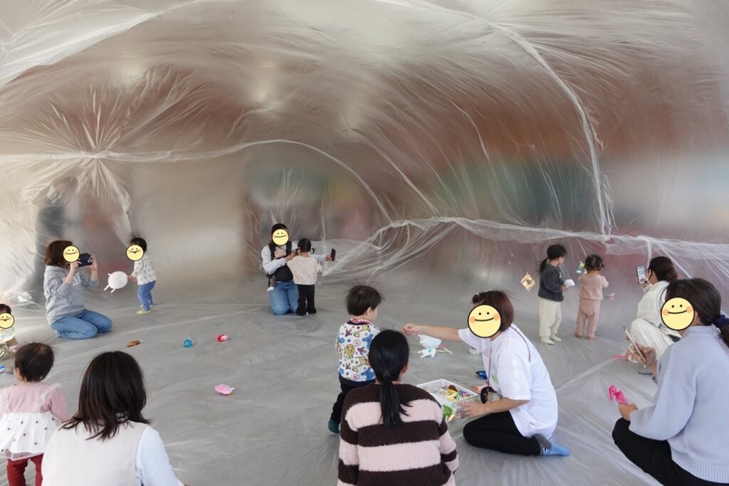 巨大！ふうせんのうみであそぼう！