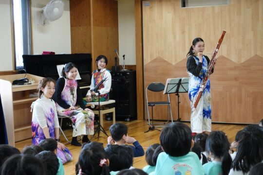 管楽器の音とあそぼう！