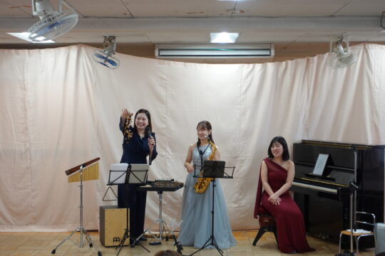 いろんな楽器が、みんなが、力を合わせると